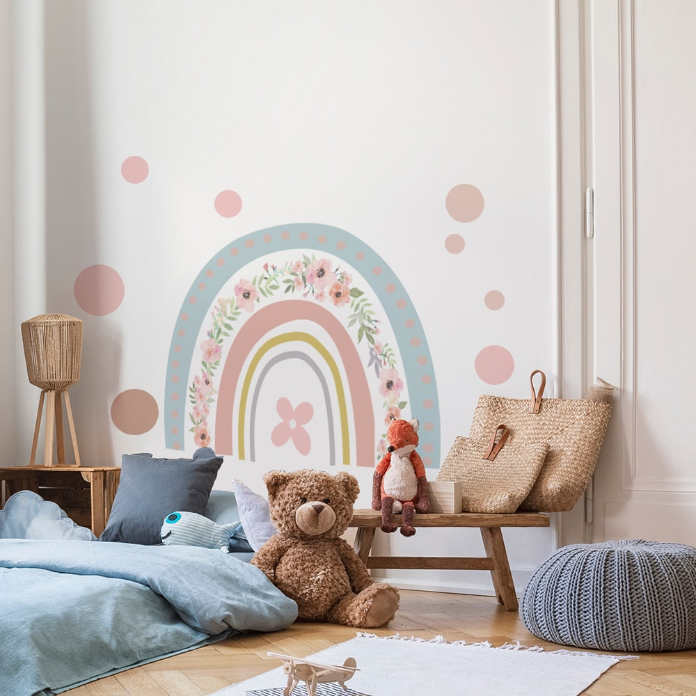 Cartoon Rainbows Wall Decals