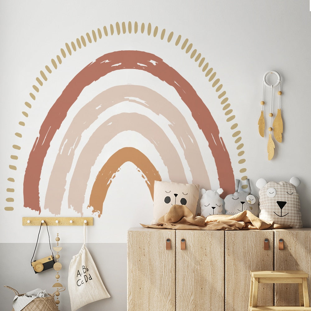 Cartoon Rainbows Wall Decals