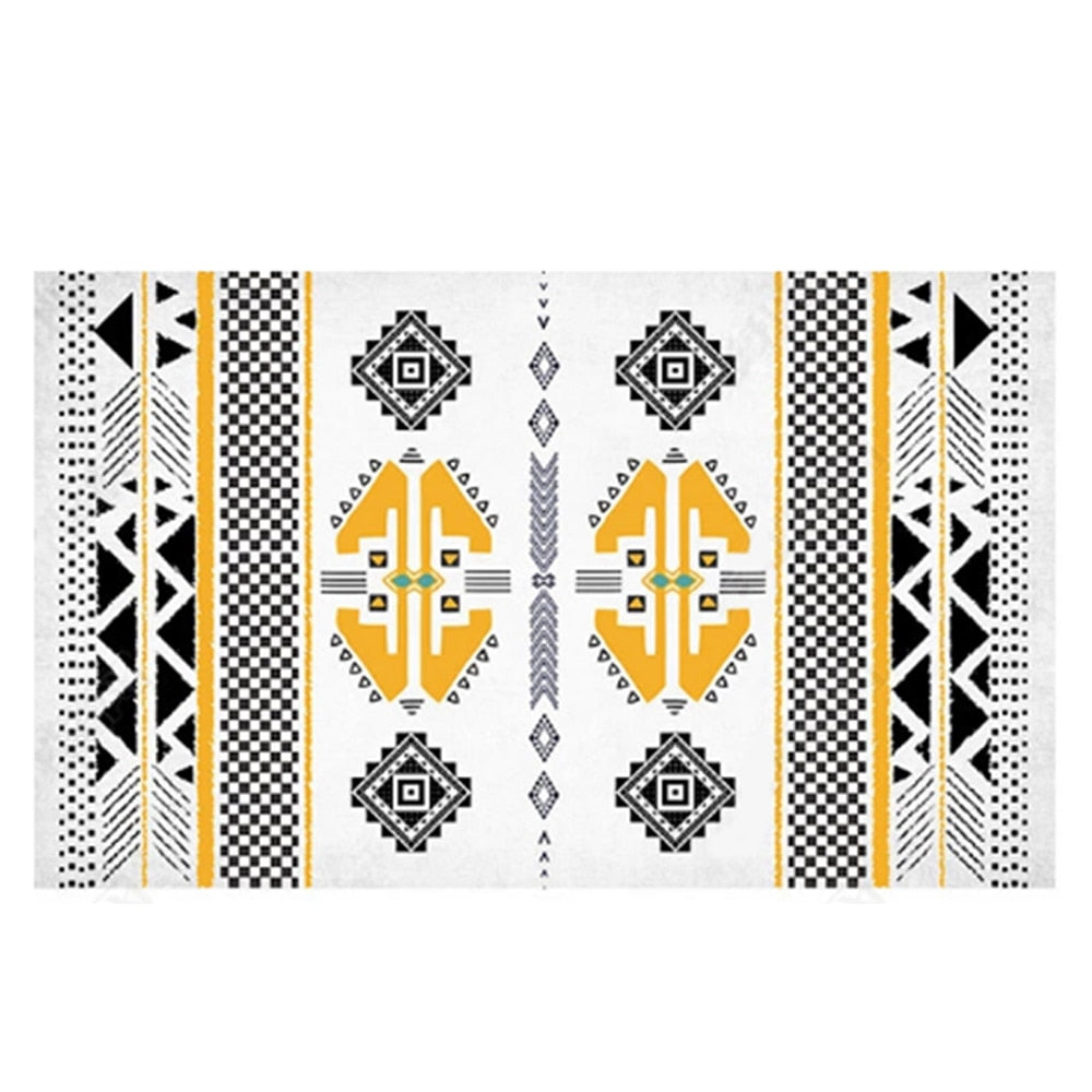 Bohemian Pattern Rectangle Area Rug