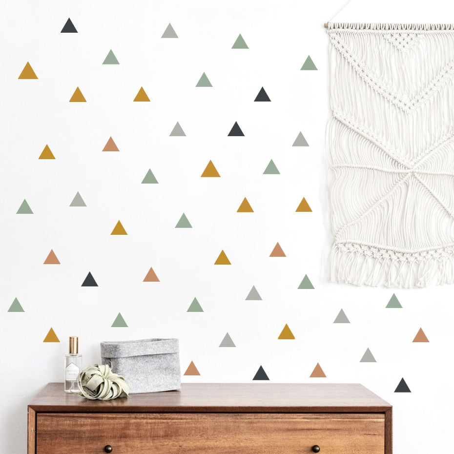 Nursery Wall Decals Triangle Geometric