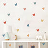 Cartoon Wall Decals Colorful Heart