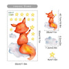 Cartoon Cute Fox Wall Decals