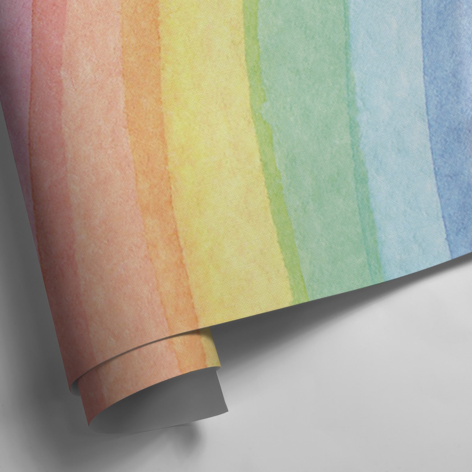 Watercolor Classic Rainbow Wall Decal