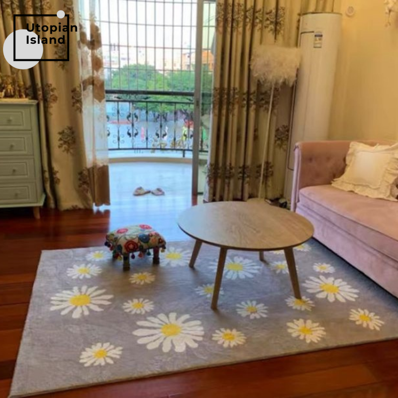Square Area Rug Stars
