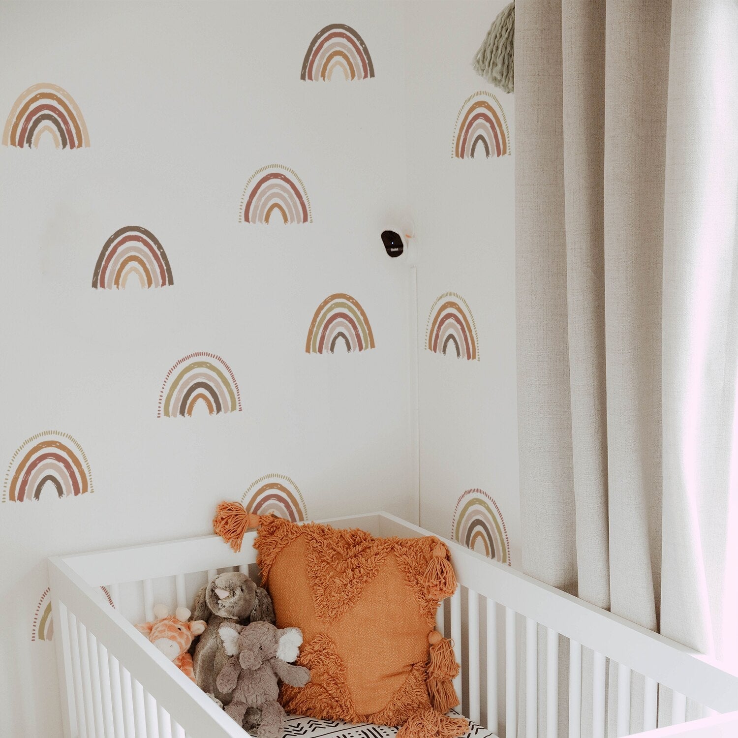 Small Colorful Rainbows Wall Decals