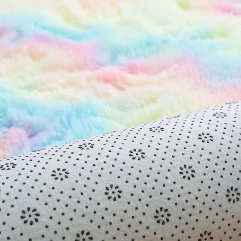 Fluffy Thick Area Round Rug