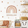 Boho Wall Decals Rainbows