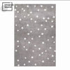 Area Rectangular Rug Stars Pattern