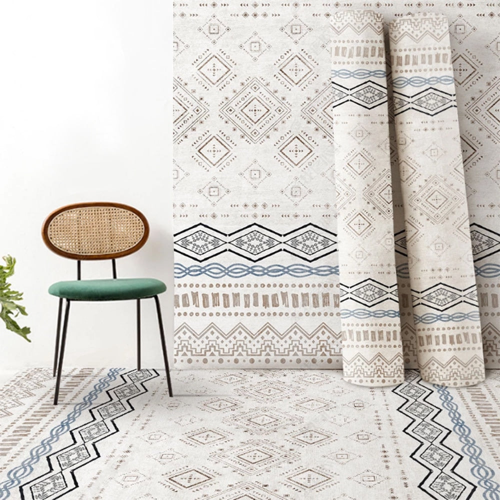 Bohemian Pattern Rectangle Area Rug
