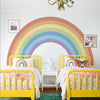 Nursery Wall Decal Large Colorful Rainbow