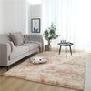 Monochromatic Fluffy Thick Area Rug