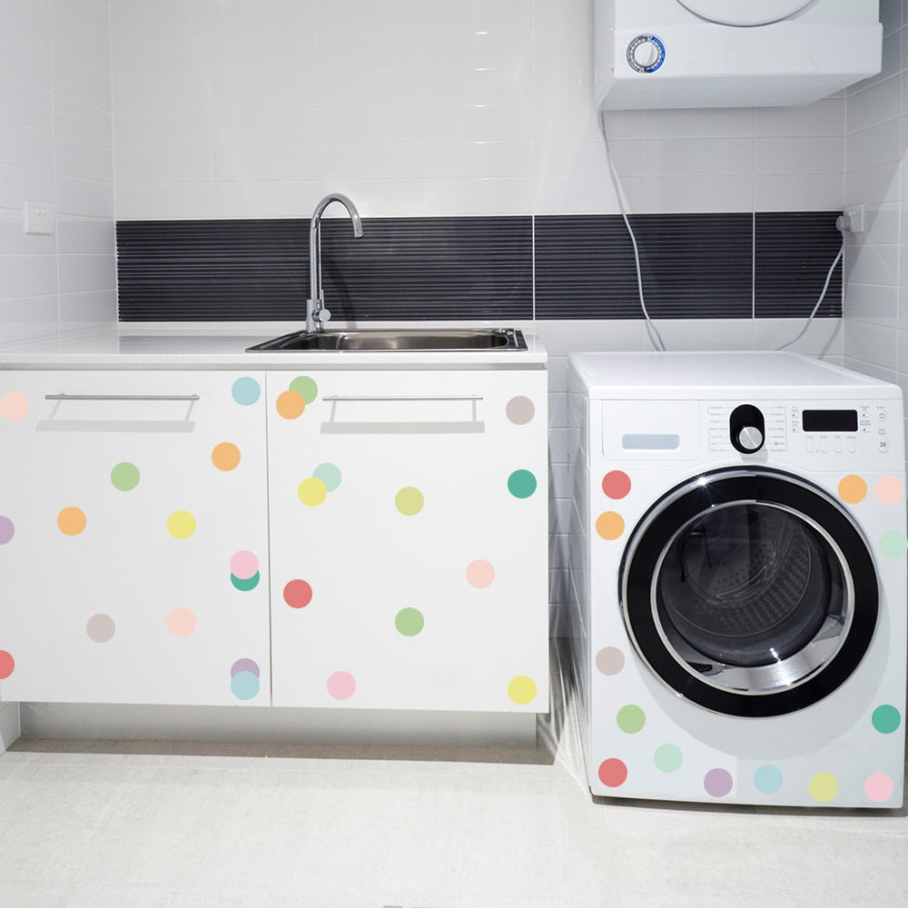 Pattern Wall Decals Polka Dot Styles