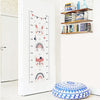 Height Measurement Wall Decals Bear Fox Rainbow