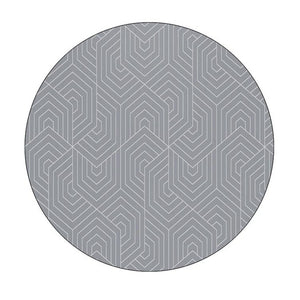 Modern Style Area Round Rug