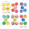 Colorful Pattern Wall Decal Shapes