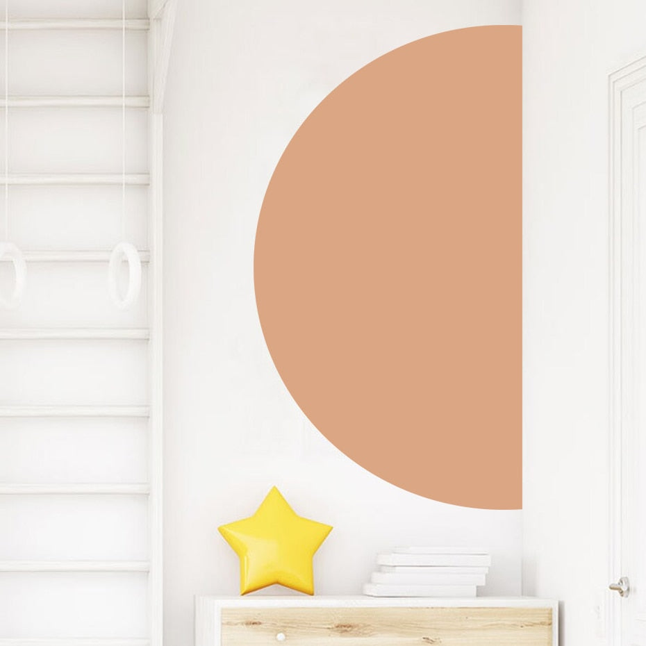 Bohemian Wall Decal Half Circle Graphic