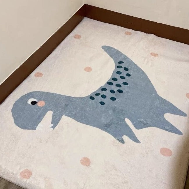 Nursery Soft Area Rug Dinosaur