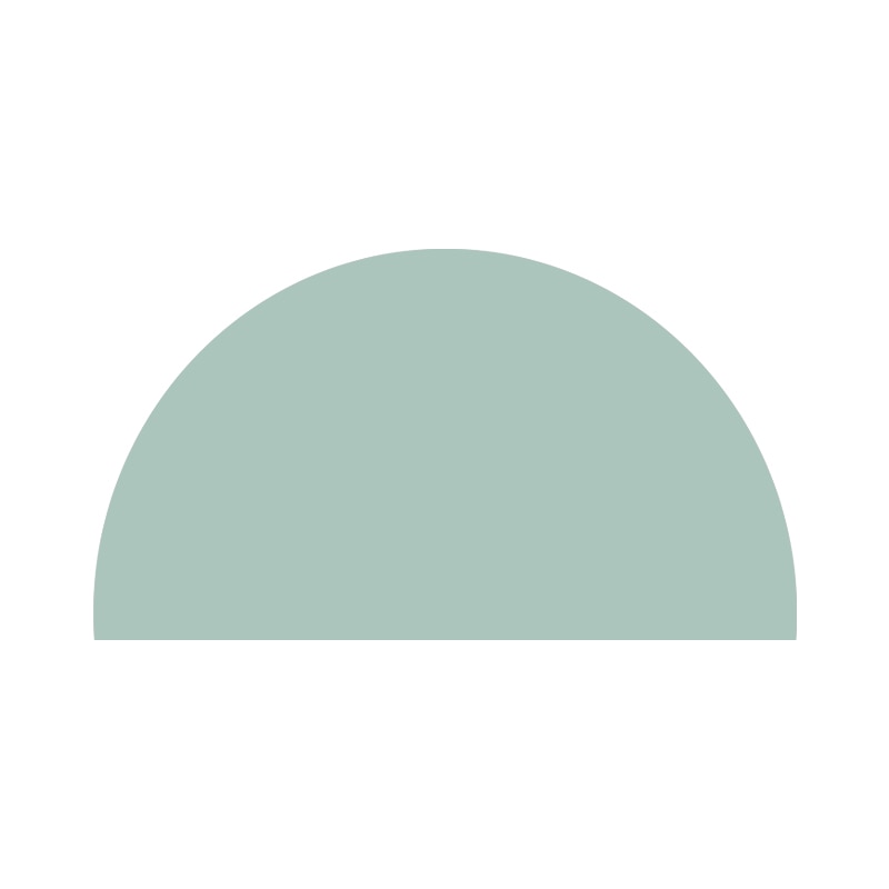 Bohemian Wall Decal Half Circle Graphic