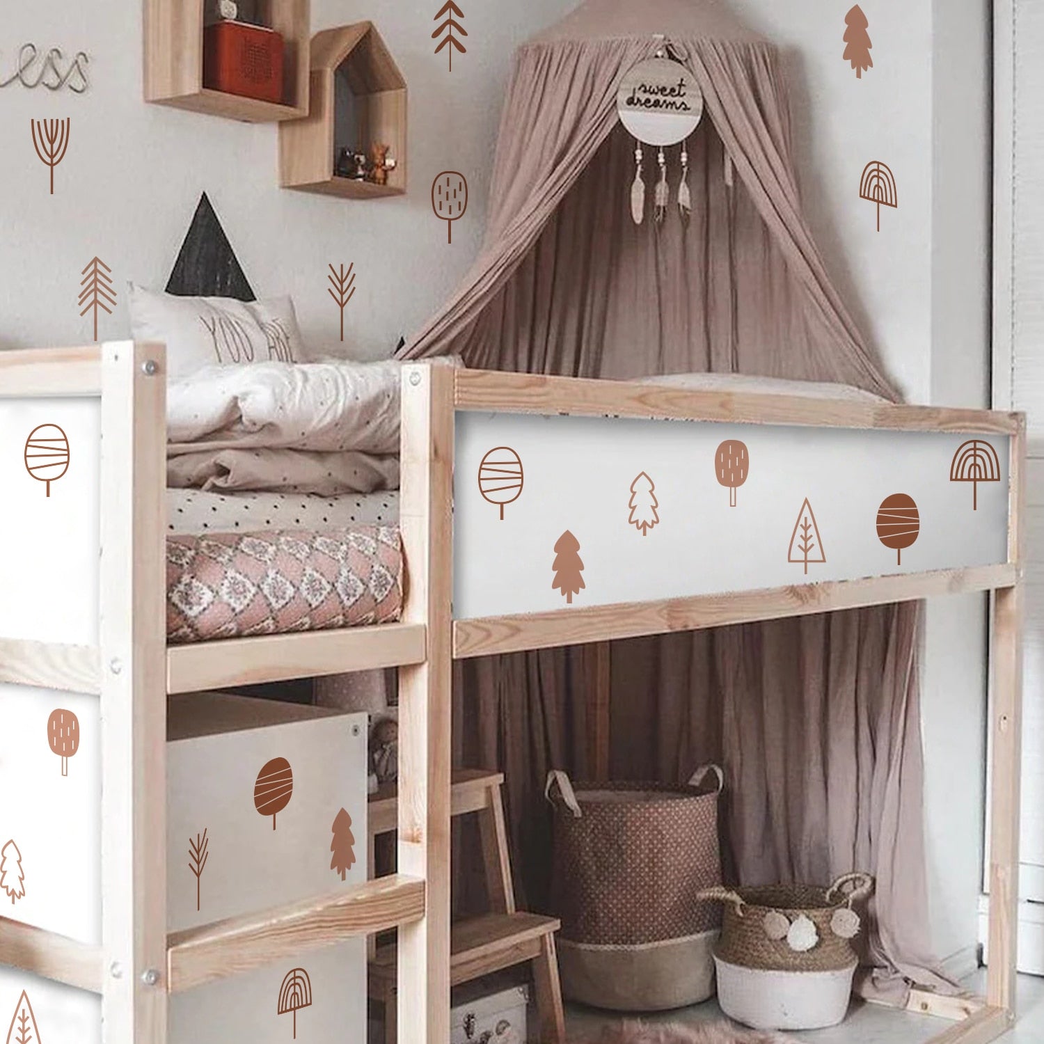 Pattern Wall Decals Polka Dot Styles