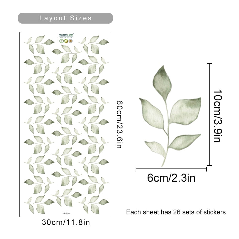 Floral Wall Decals Spring Flowers