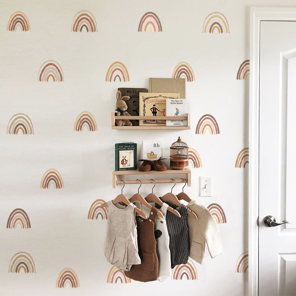 Pattern Wall Decals Rainbow Styles
