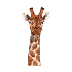 Nursery Wall Decal Cute Alpaca Giraffe