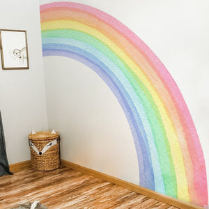 Watercolor Classic Rainbow Wall Decal