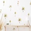Boho Wall Decals Palm Coconut Tree