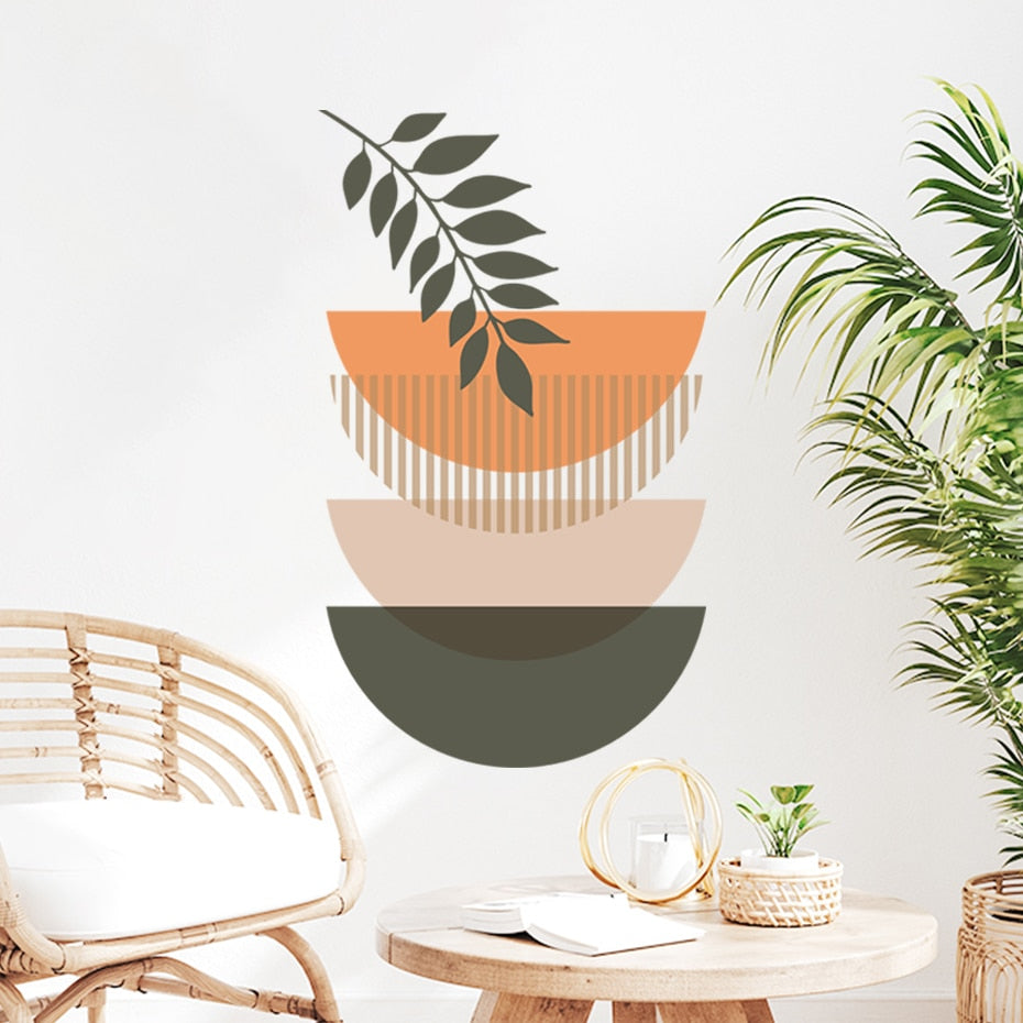 Boho Wall Decals Abstract Art Geometric