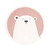 Nursery Round Area Rug Bears