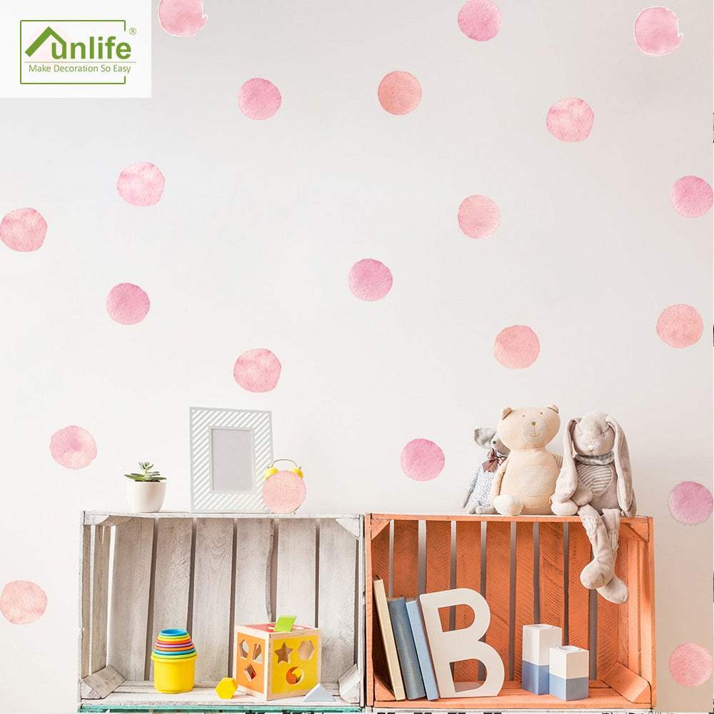 Pattern Wall Decals Polka Dot Styles