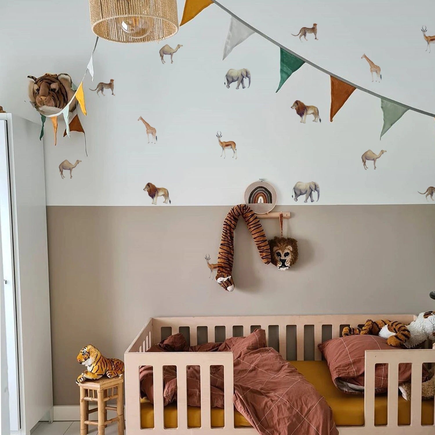 Pattern Wall Decals Boho Animals