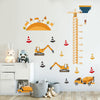 Cartoon Wall Decals Construction Works