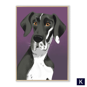 Decorative Canvas Core Framed Frameless Painting
