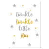 Twinkle Unicorn Horn Nursery Canvas Posters