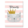 Cat Crown Nursery Canvas Posters