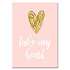 Romantic Valentine Nursery Canvas Posters