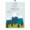 Mountain Tree Forest Nursery Canvas Posters