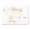 Pink Unicorn Nursery Canvas Posters